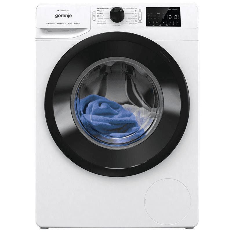 Gorenje WPNEI82A1SWIFI práčka Predné plnenie 8 kg 1200 ot/min Biela