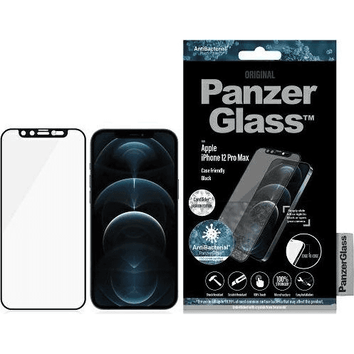 PanzerGlass 2718 chránič obrazovky a chrbta mobilného telefónu Číra ochranná fólia na displej Apple 1 kusov