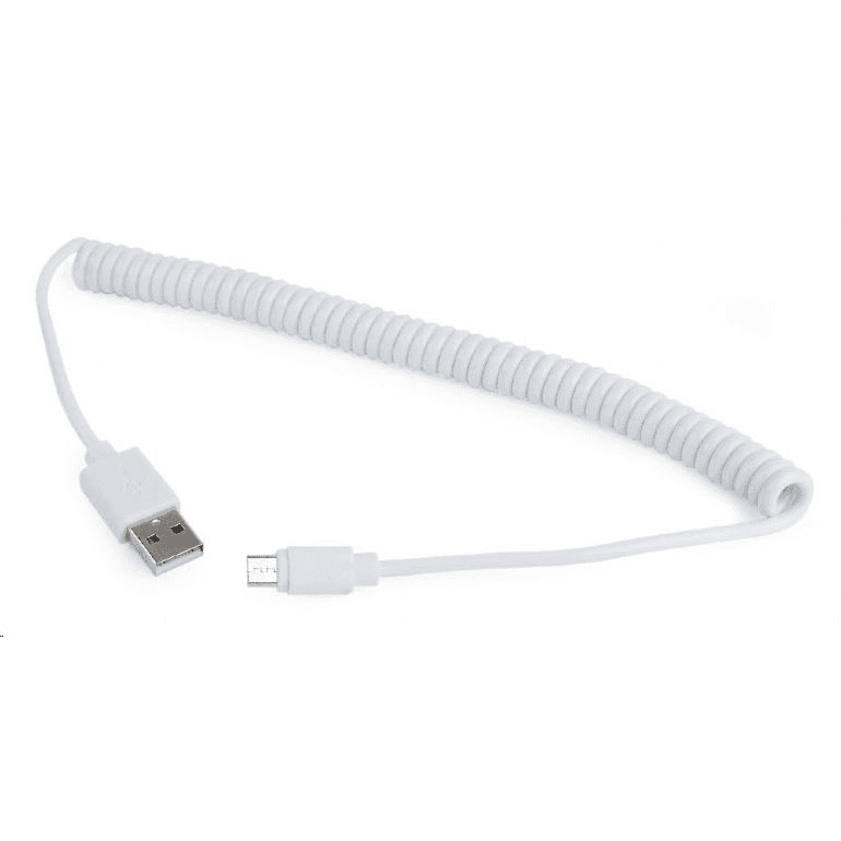 Kábel Gembird USB - microUSB typ B 1,8 m biely