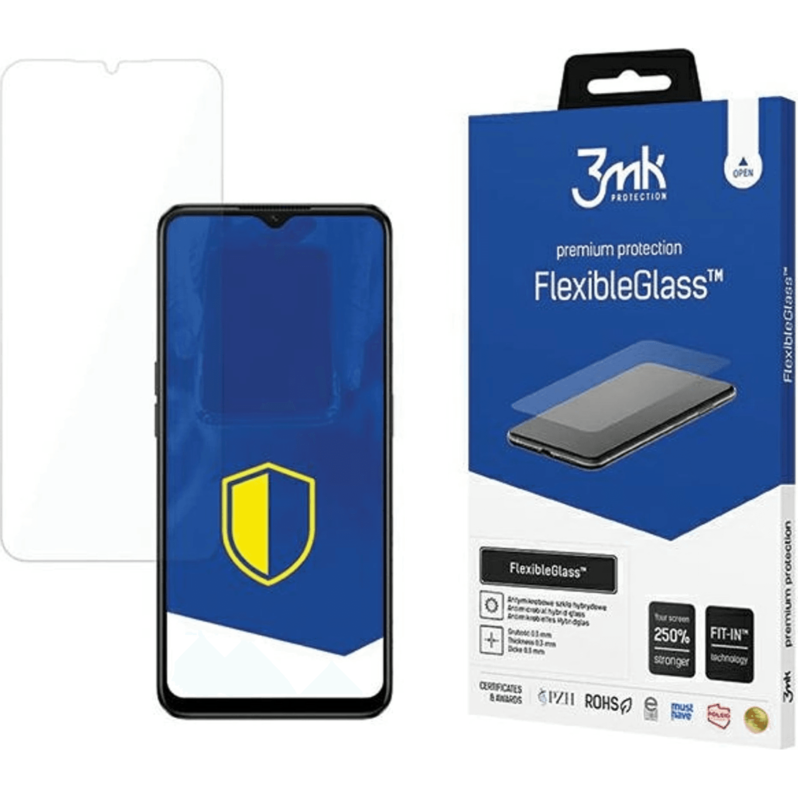 3MK Flexibleglass Hybridné Sklo pre Xiaomi Redmi Note 9 Pro Max
