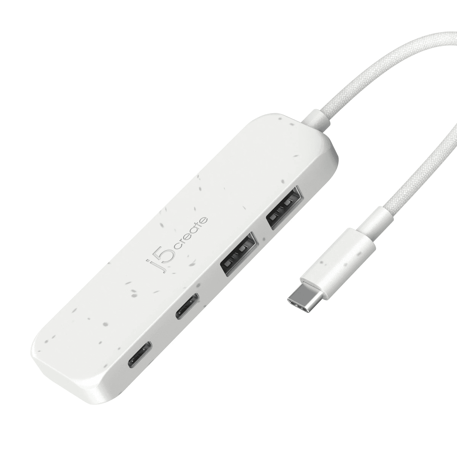 j5create JCH342EW USB 3.2 Gen 1 (3.1 Gen 1) Type-C 10000 Mbit/s Biela