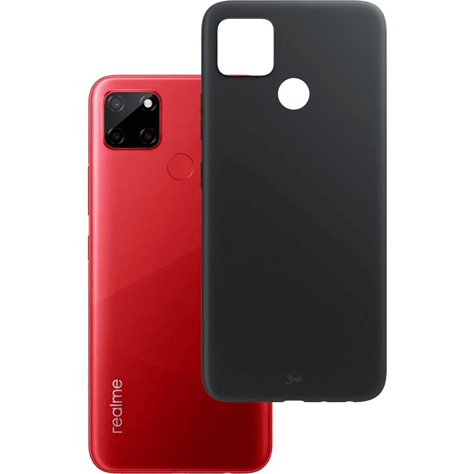 Kryt 3mk pre Realme C12, čierny