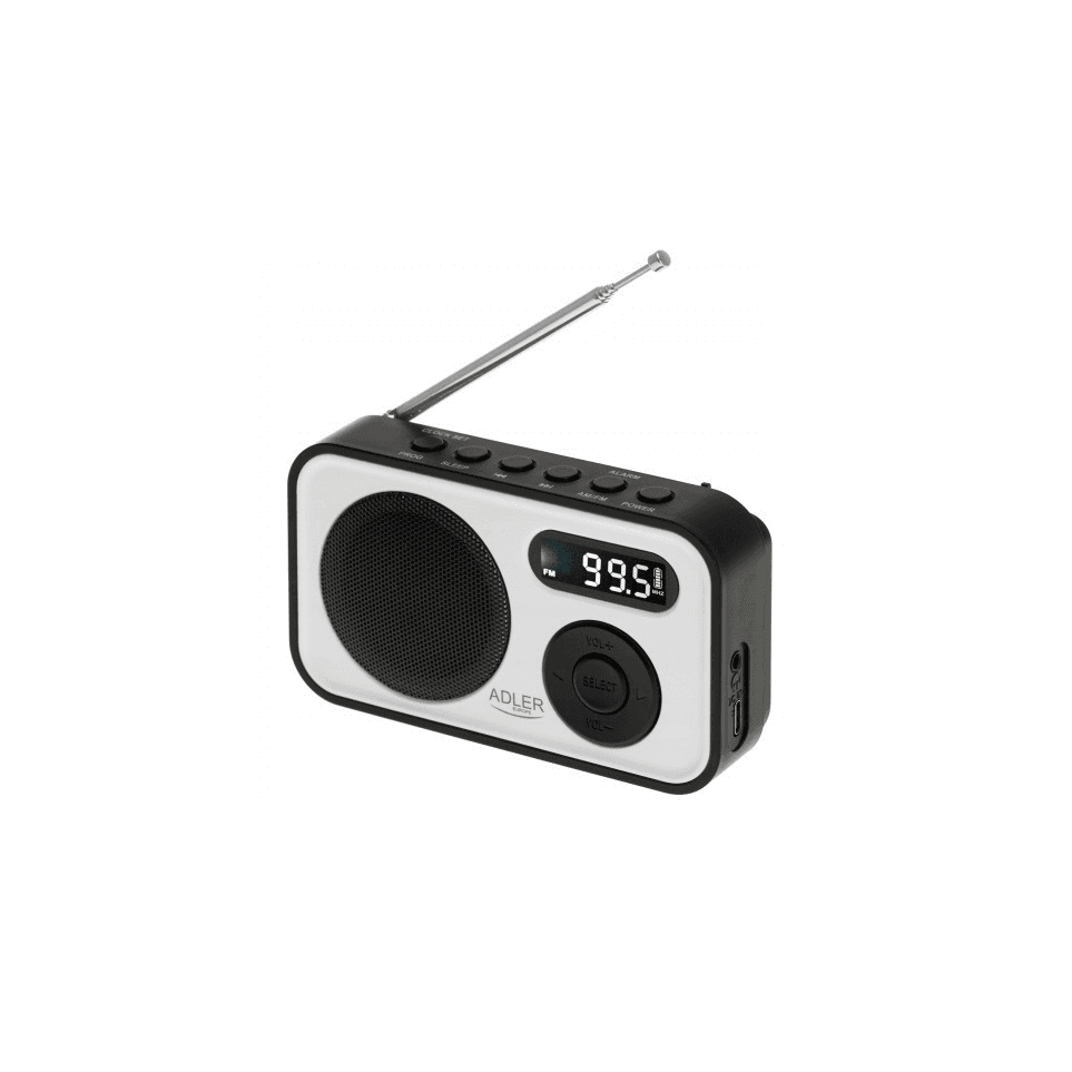 Batériové rádio AM, FM ADLER AD 1906