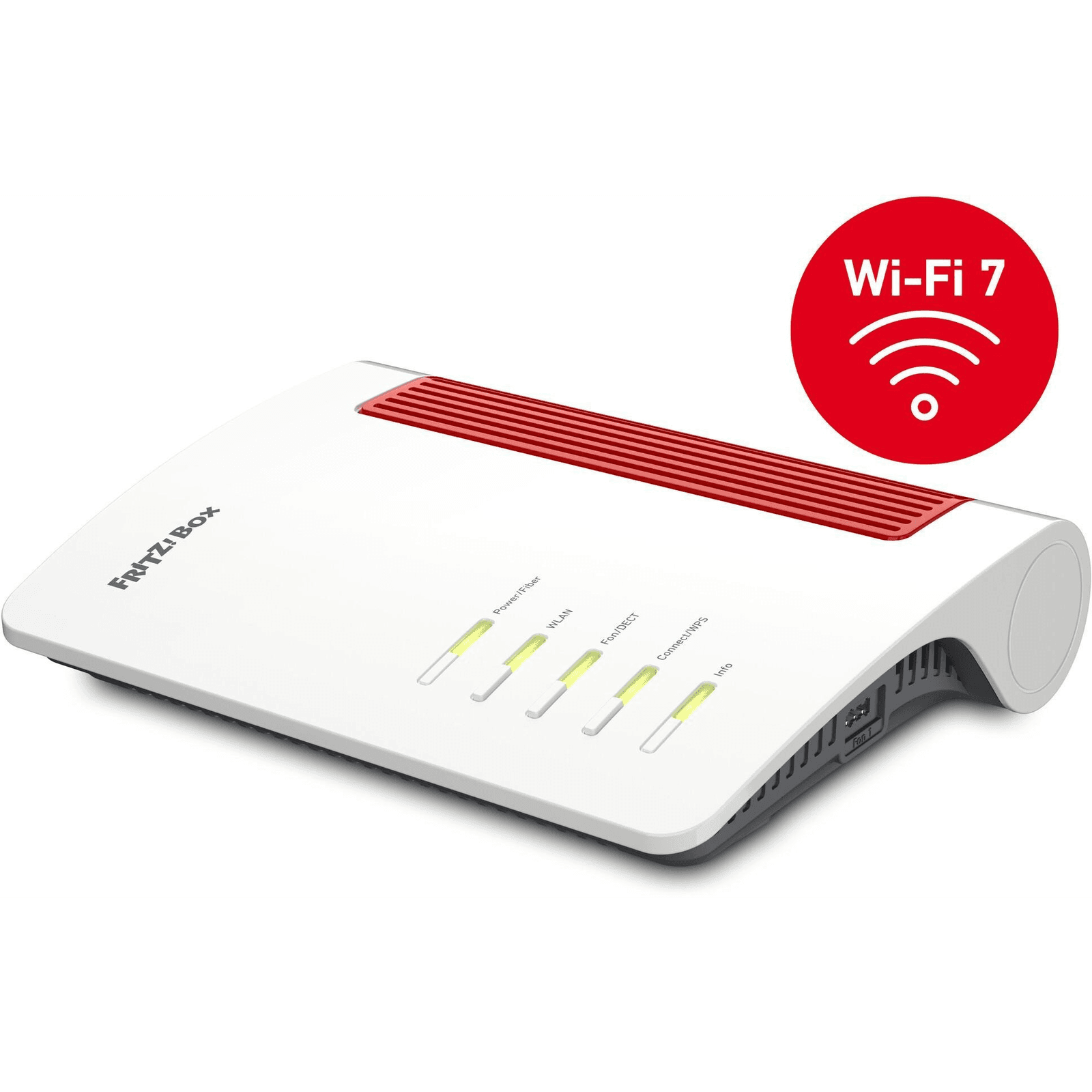 Box 5690 bezdrôtový smerovač 2.5 Gigabit Ethernet Dvojpásmový (2,4 ghz/5 ghz) Červená, Biela