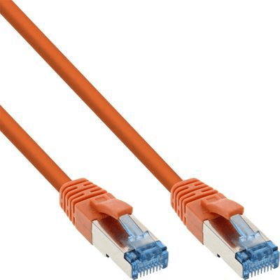 InLine 76803O sieťový kábel Oranžová 3 m Cat6a S/FTP (S-STP)