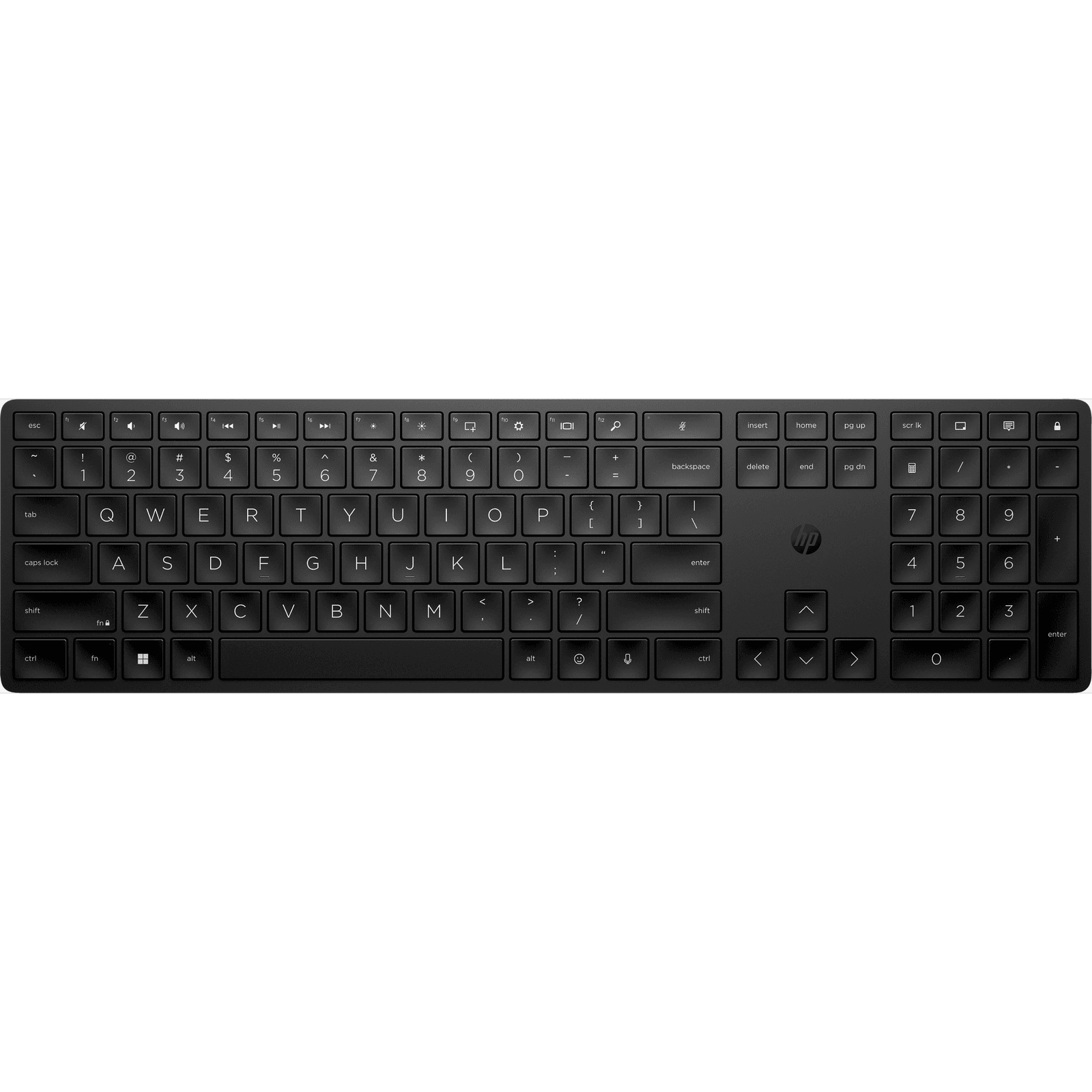 HP 455 Programmable Wireless Keyboard klávesnica Domáci RF Wireless Čierna