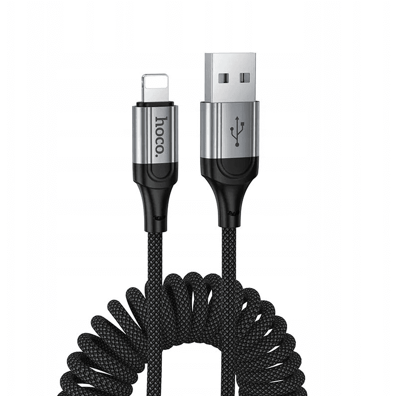 USB-C kábel na Lightning Hoco PD 27W 1,5 m X121 čierny