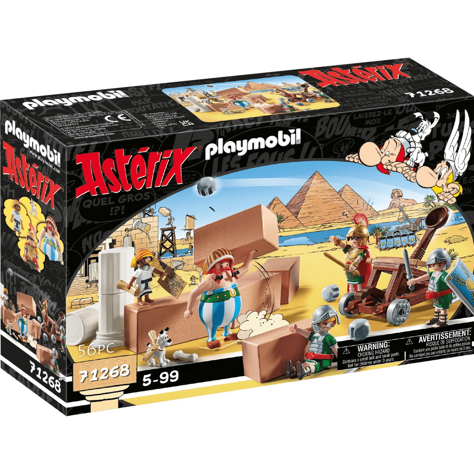 PLAYMOBIL 71268 Asterix Numerobis a bitka o palác