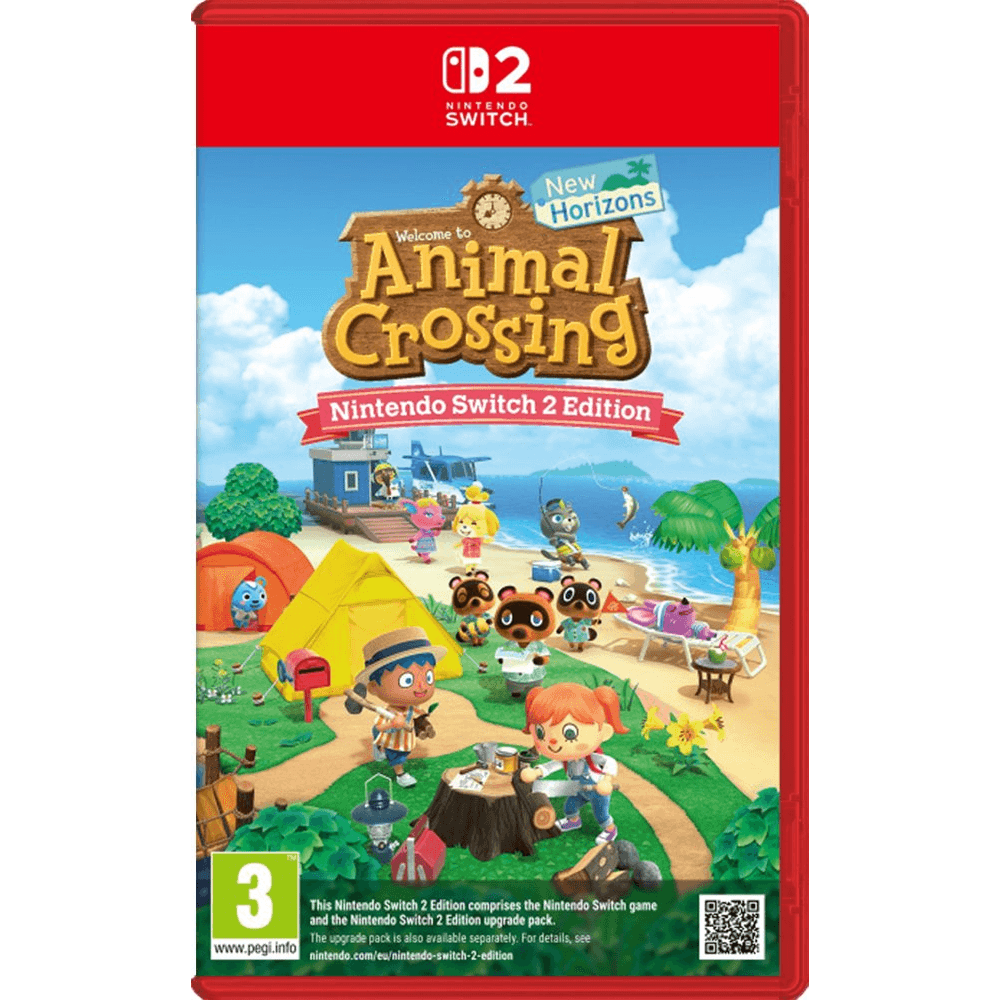 Nintendo Animal Crossing: New Horizons ( Switch 2) Nintendo Switch 2 edícia Zjednodušená čínština, Tradičná čínština, Nemčina, Holandčina, Angličtina, Španielčina, Francúzština, Taliančina, Japončina, Kórejština, Ruský Nintendo Switch 2