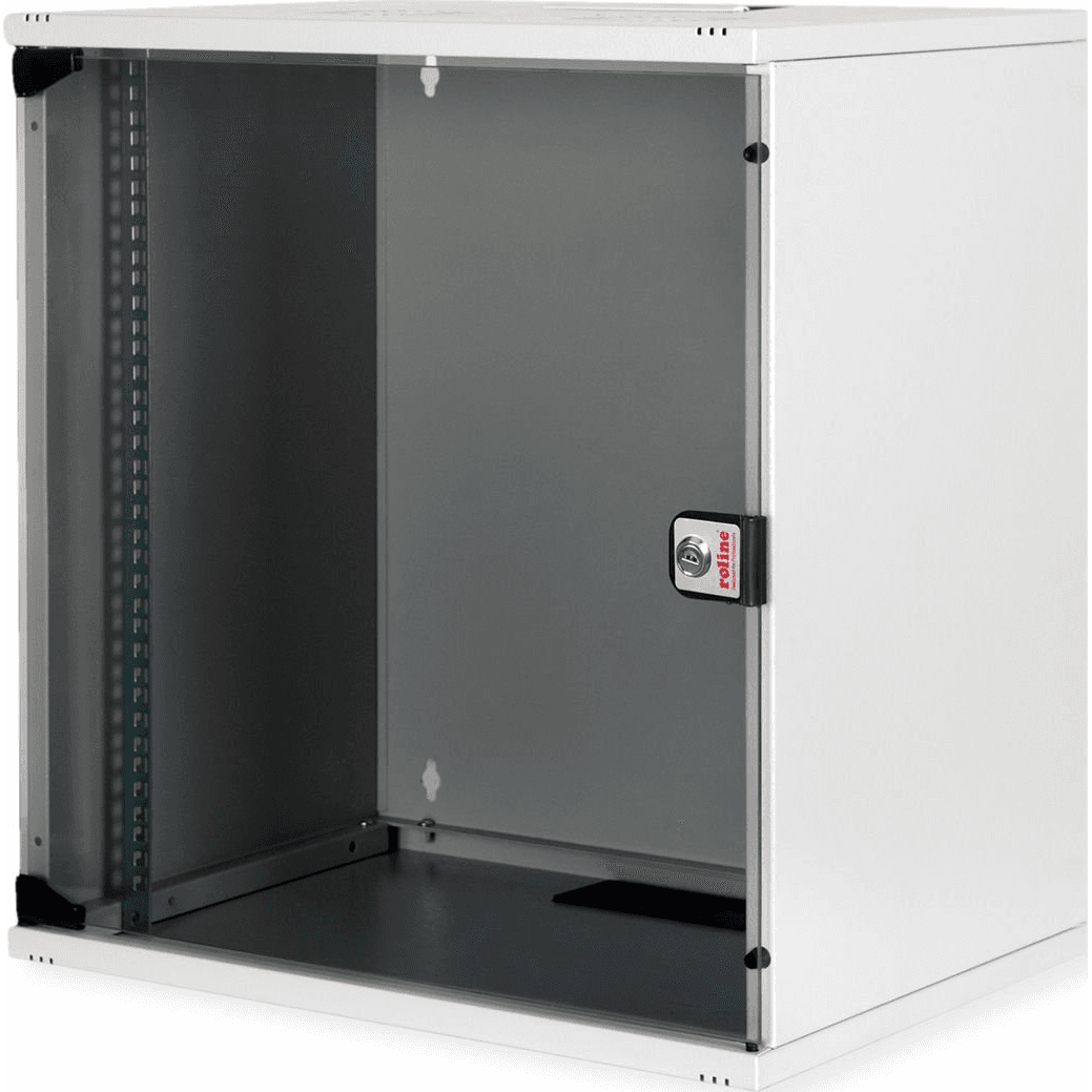 ROLINE Nástenný RACK 19-palcový Basic 12U 540x400 ŠxH, sada, sivý