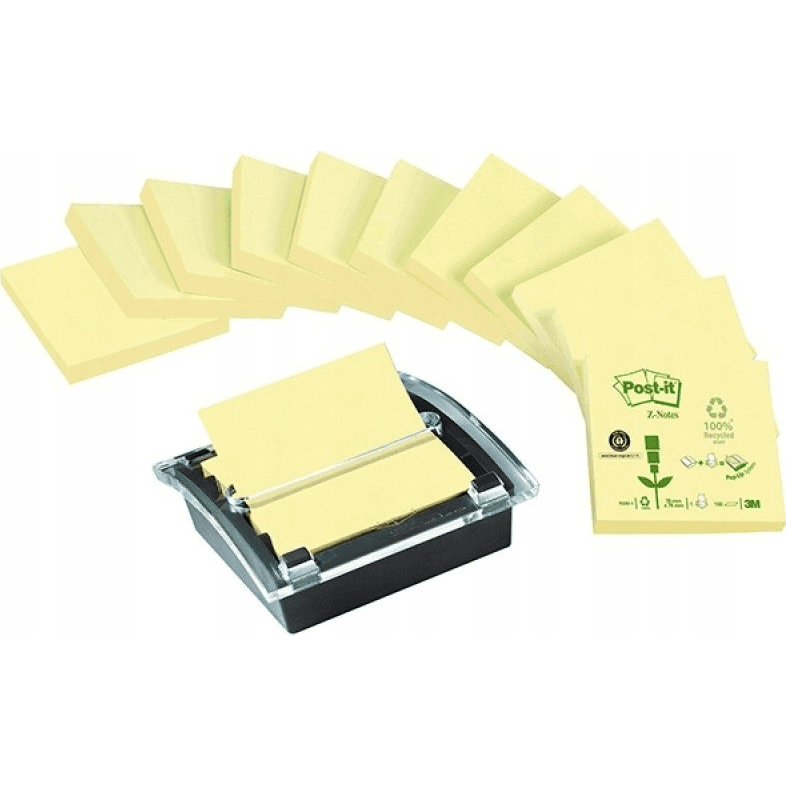 Eko lepiace bločky Post-it Z-Notes 12 bločkov +
