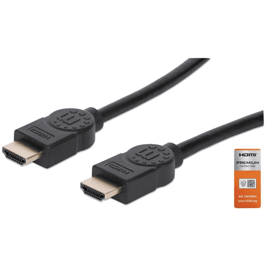 Manhattan 355360 HDMI kábel 5 m Typ HDMI (štandard) Čierna