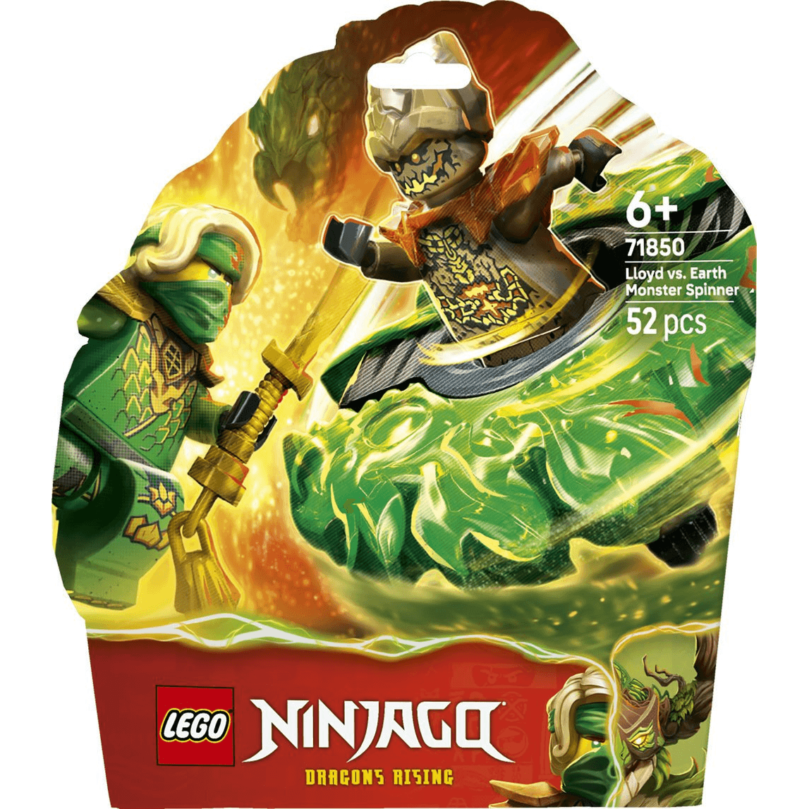 LEGO Ninjago 71850 Lloyd verzus zemný monster na spinneri