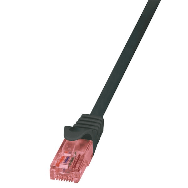 LAN kábel RJ45, LogiLink, U/UTP, CAT 6, 25.00 cm