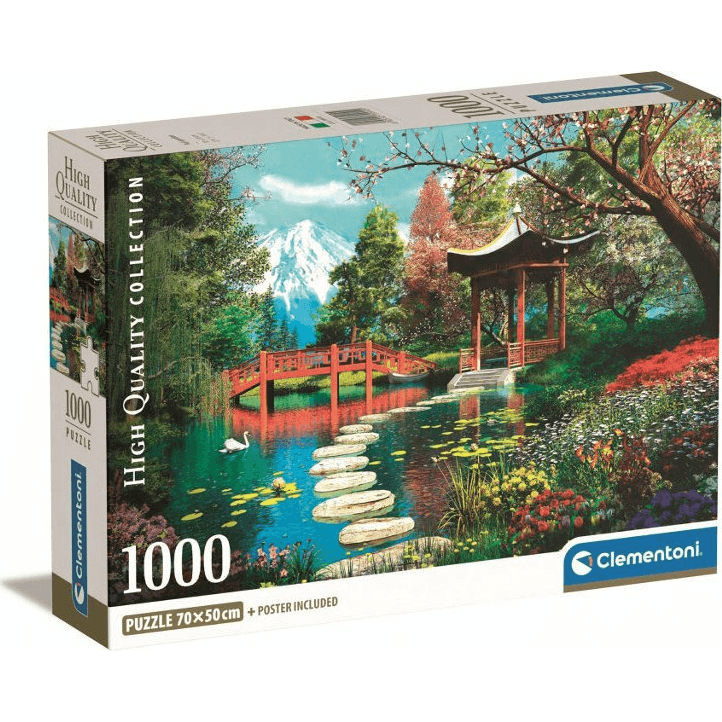 Clementoni High Quality Collection Fuji Garden Puzzle 1000 kusov Krajinka