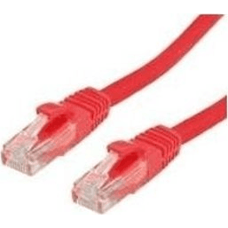 Patchcord Value U/UTP 6 RJ45 / RJ45 7 m červený