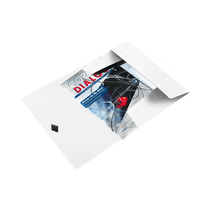 Leitz WOW Polypropylén (PP) Biela A4
