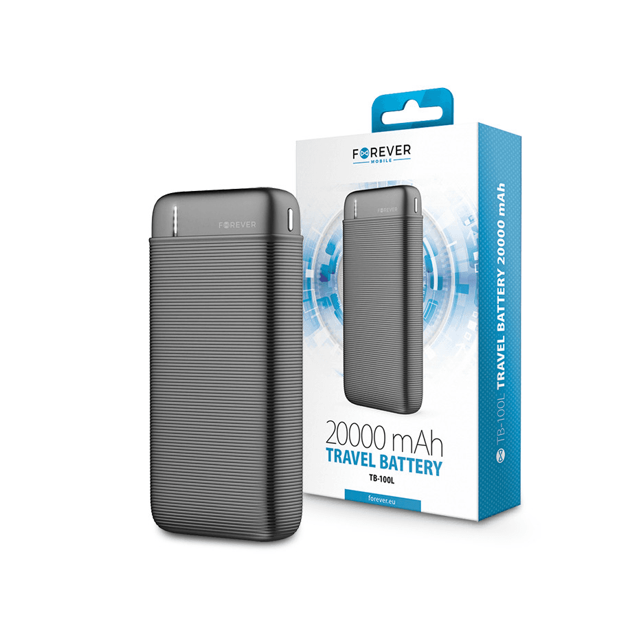 Powerbanka Forever 20000 mAh čierna