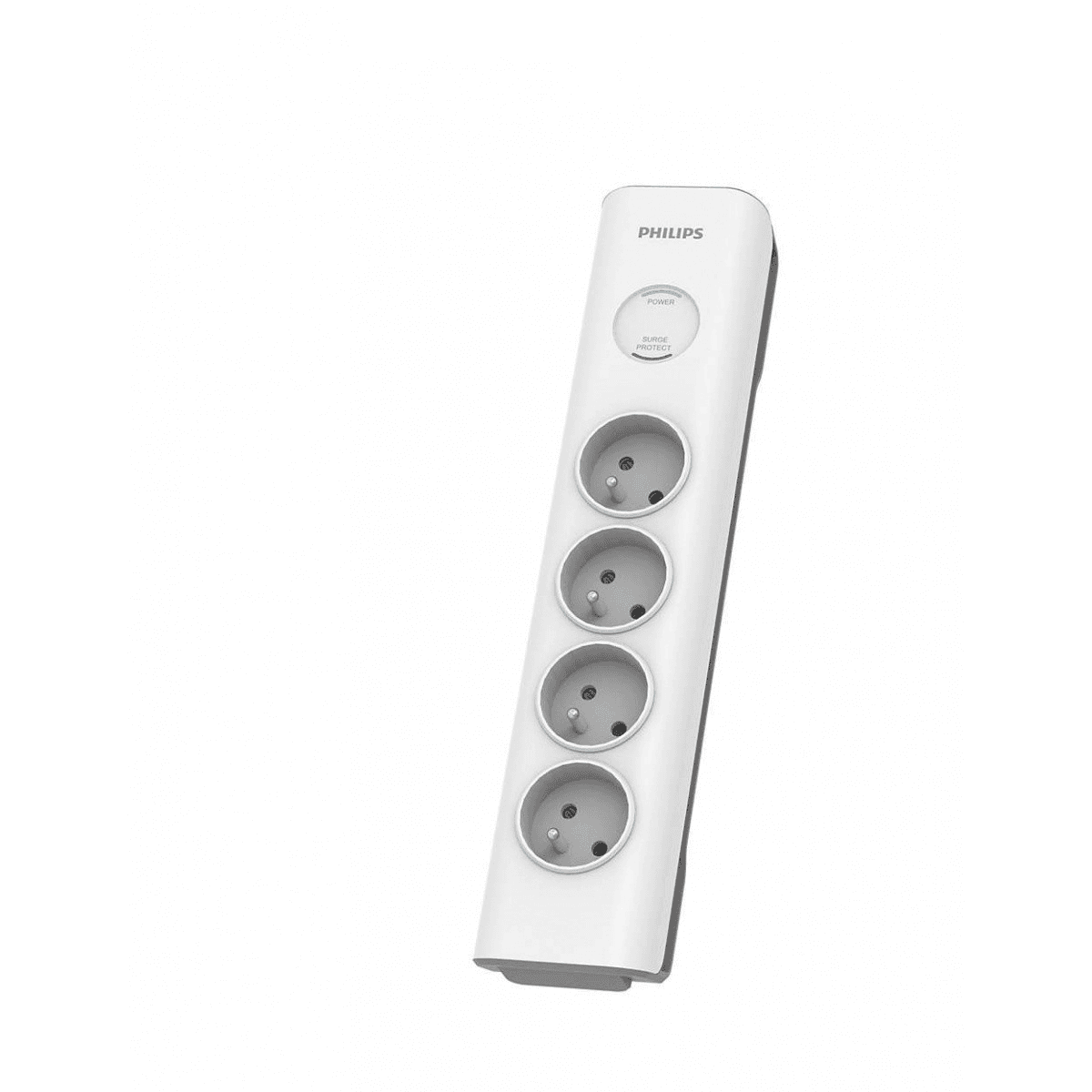 Philips SPN7040WA/60 prepäťová ochrana Biela 4 AC zásuvky/AC zásuviek 2 m