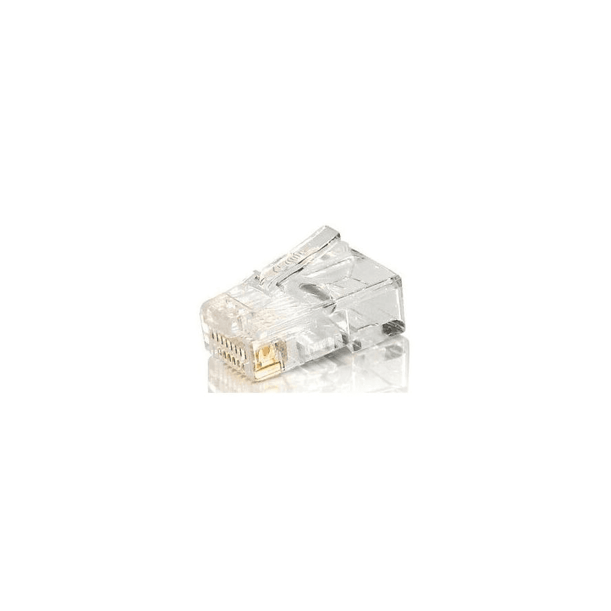 Equip 121140 káblový konektor RJ-45 (8P8C) Priehľadná
