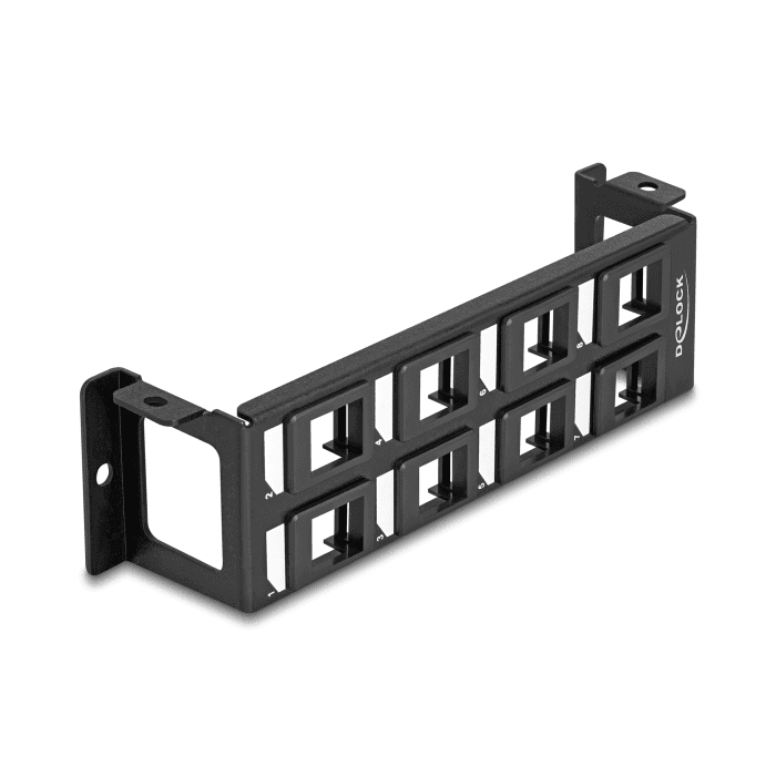 Montážny panel Keystone 8-portový povrchový vertikálny Delock 86517