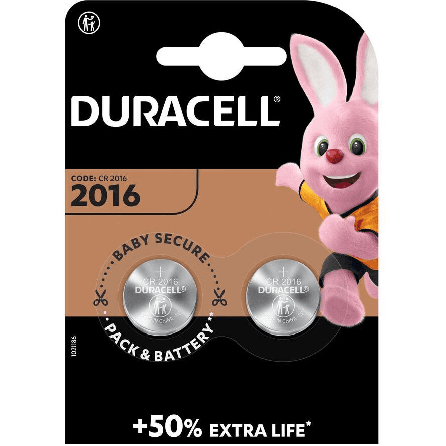 Duracell 2016 Batéria na jedno použitie CR2016 Lítium