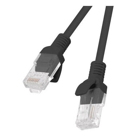 LANBERG PCU5-20CC-0025-BK Lanberg Patchcord RJ45, kat. 5e, UTP, 0.25 m