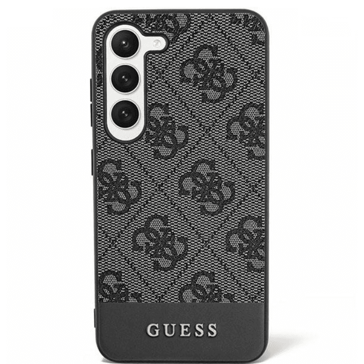 Zadný Kryt Guess pre Samsung Galaxy S24+ 4G Stripe Collection čierny