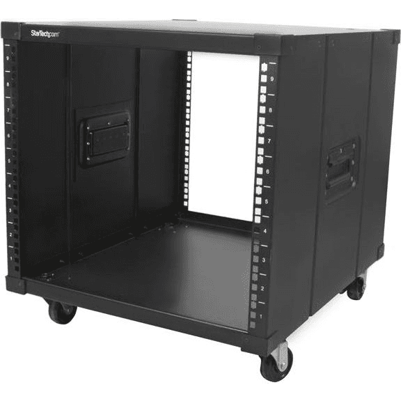 StarTech.com RK960CP rack 9U Voľne stojací rack Čierna