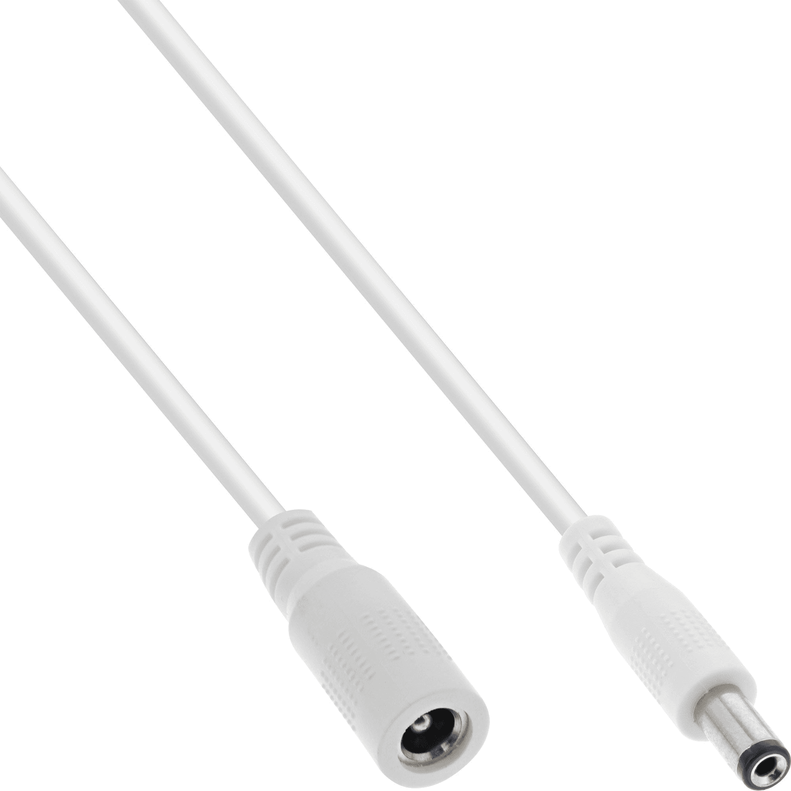 InLine 26902F napájací kábel Biela 2 m 5.5 x 2.5 mm