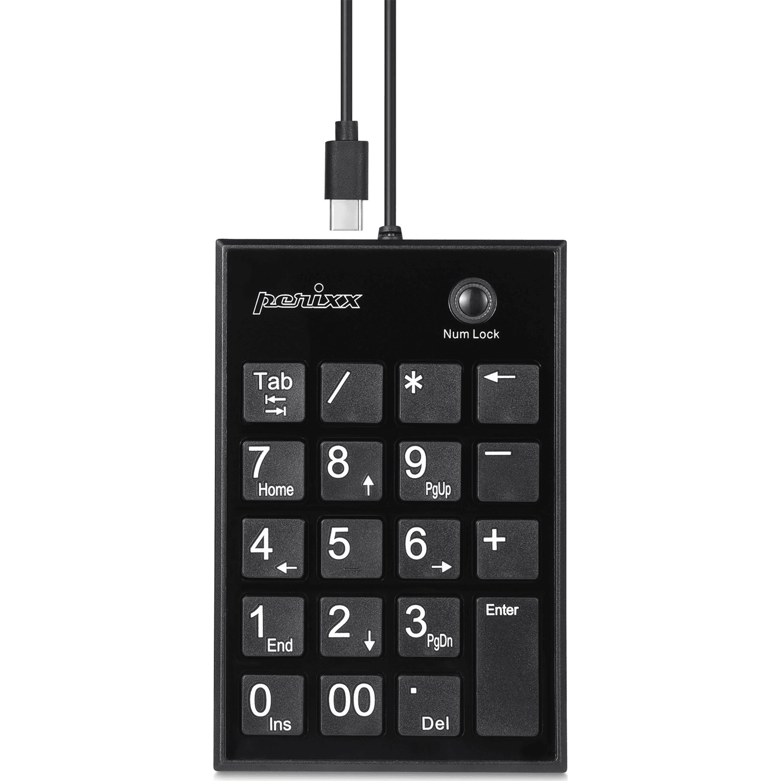 InLine 57161I klávesnica Univerzálne USB Nie Čierna