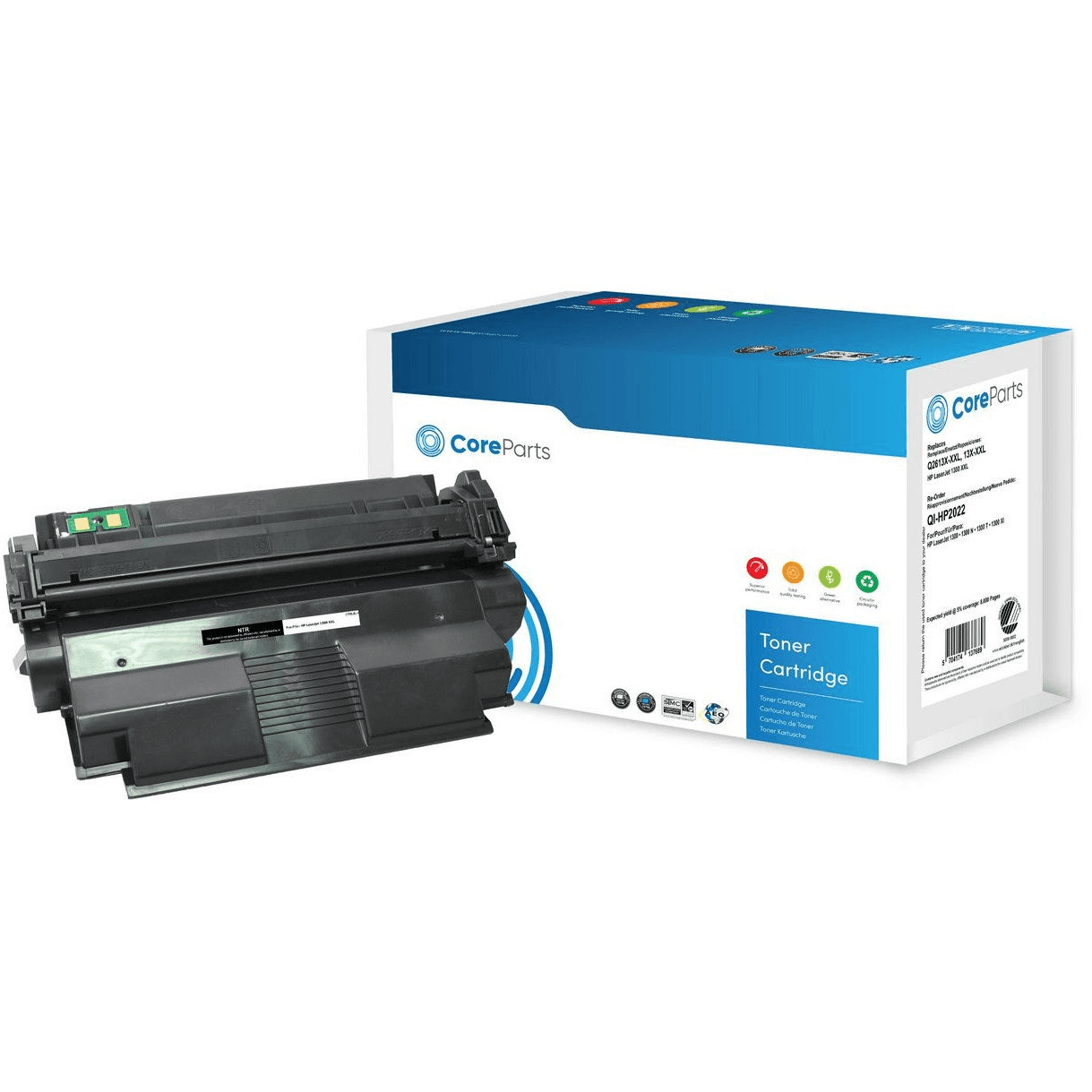 CoreParts QI-HP2022 toner 1 kusov Kompatibilné Čierna