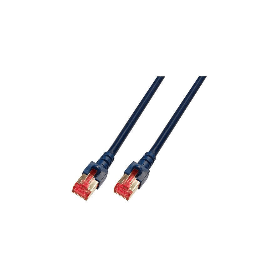 Patchcord S/FTP 6 EFB Elektronik RJ45 / RJ45 5 m čierna