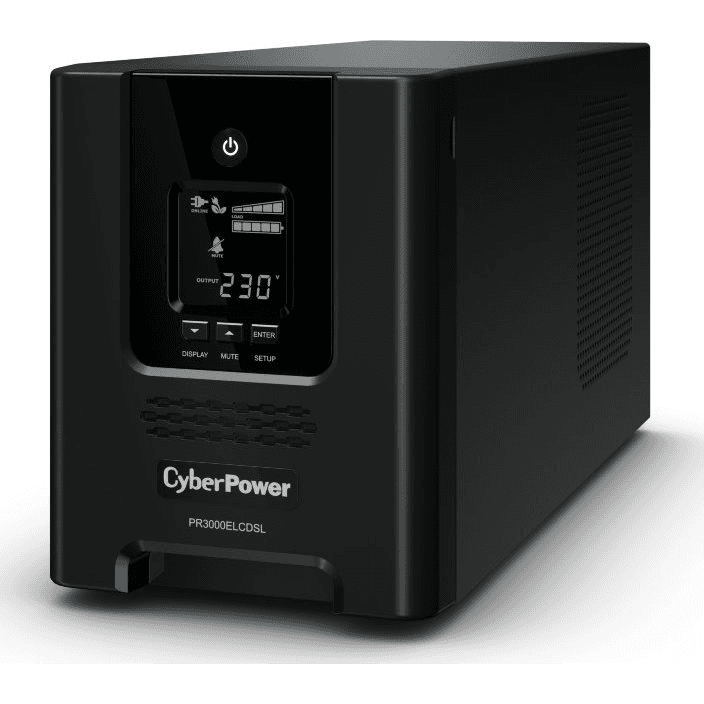 CyberPower PR3000ELCDSL UPS Line-Interactive 3 kVA 2700 W 9 AC zásuvky/AC zásuviek