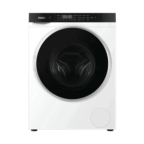 Haier HWD50-BP12307U1 kombinovaná práčka a sušička Voľne stojaci Predné plnenie Biela