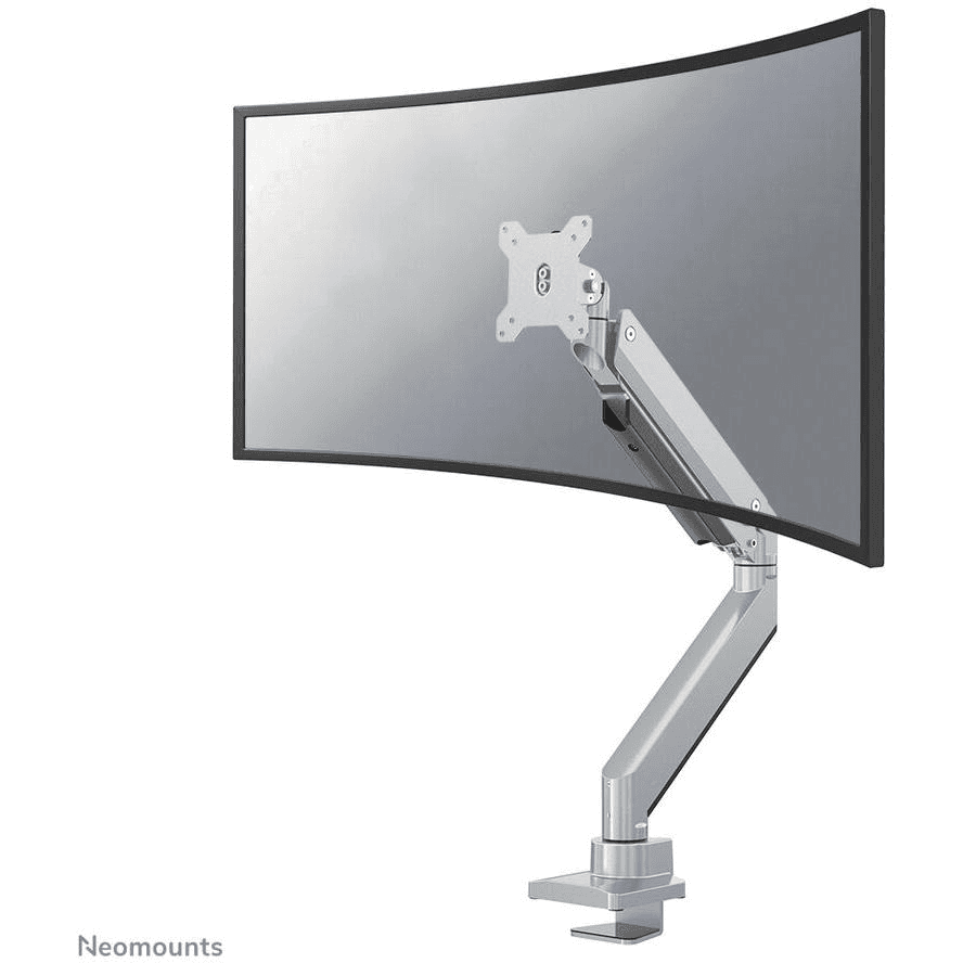 Neomounts NM-D775SILVERPLUS držiak / stojan na monitory 124,5 cm (49") Strieborná Stôl