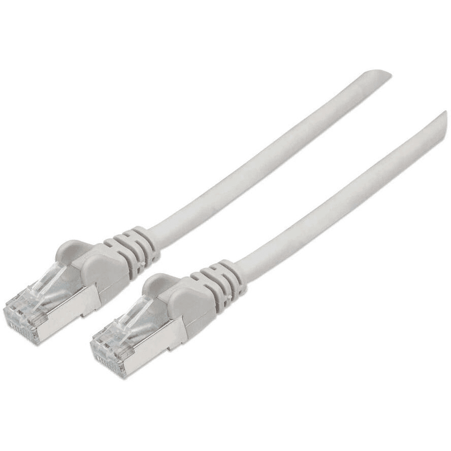 Intellinet 741040 sieťový kábel Šedá 10 m Cat7 S/FTP (S-STP)