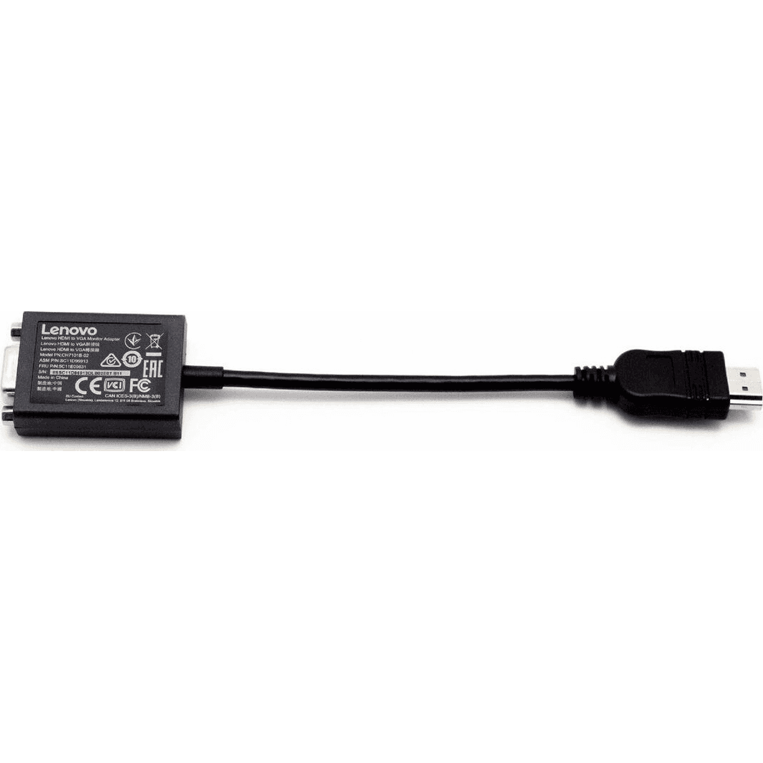 Adaptér Lenovo HDMI na VGA, rozlíšenie 1920x1080, model 5B10W67185, FRU0
