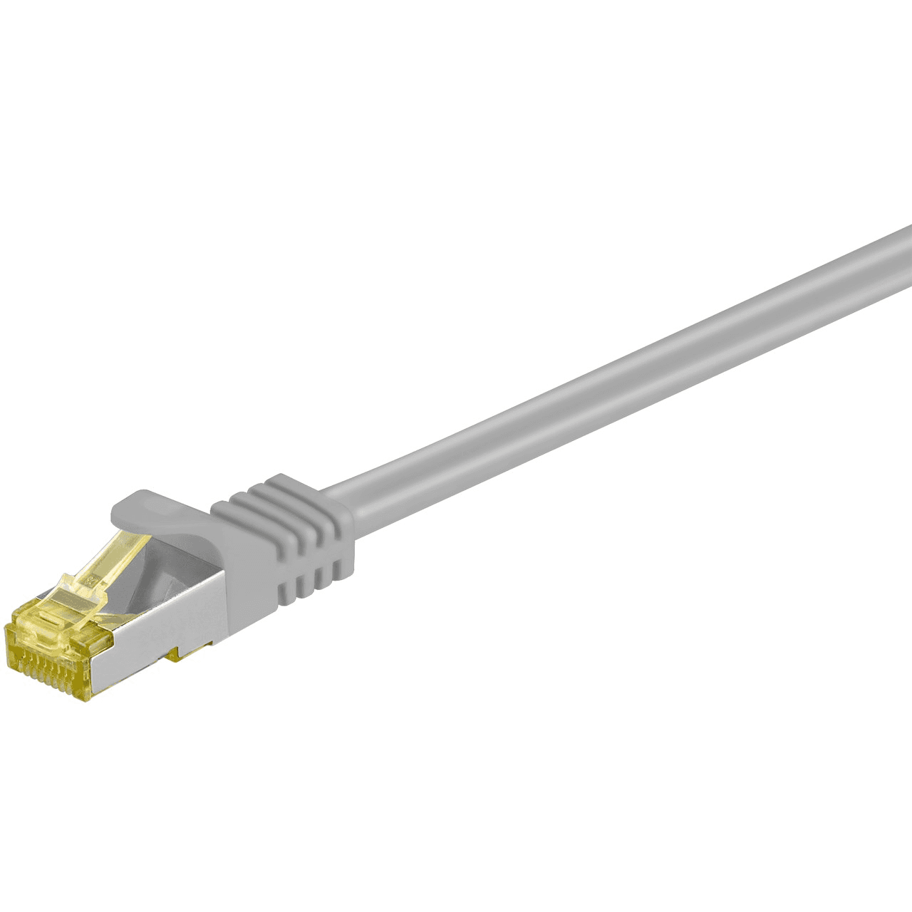 Sieťový kábel, CAT 6A S/FTP s CAT7 sivý 30 m