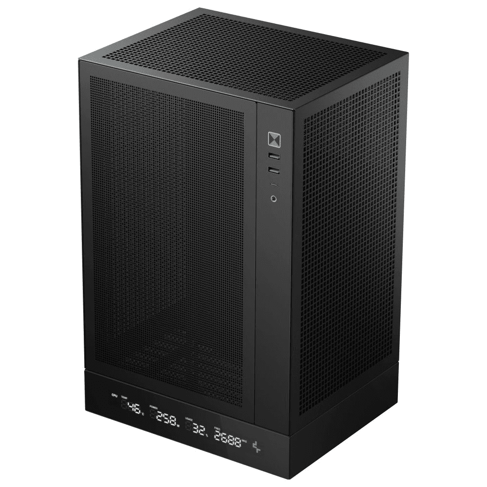 DeepCool R-CH170-BKNPI0D-G-1 počítačová skrinka Tower Čierna
