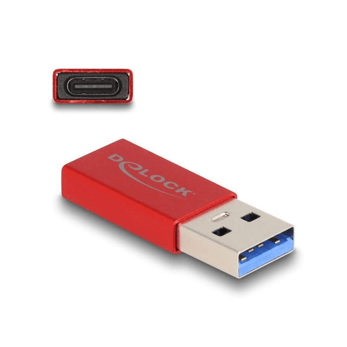 Delock 60044 USB adaptér typu A samec na typ C fem
