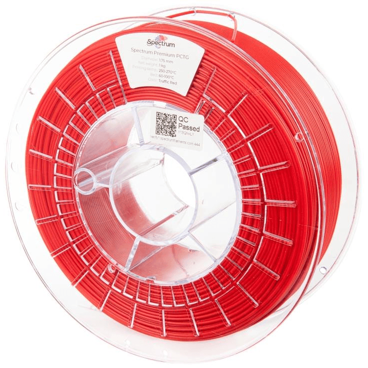 Filament PET Spectrum 1,75 mm 1000 g červený