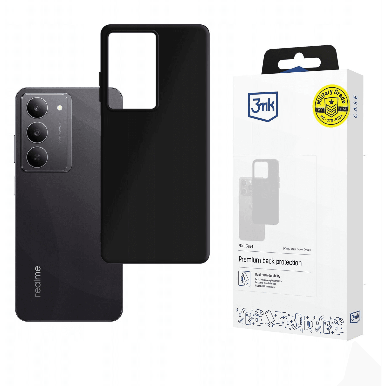 Puzdro 3MK Matt Case pre Realme 14X 5G
