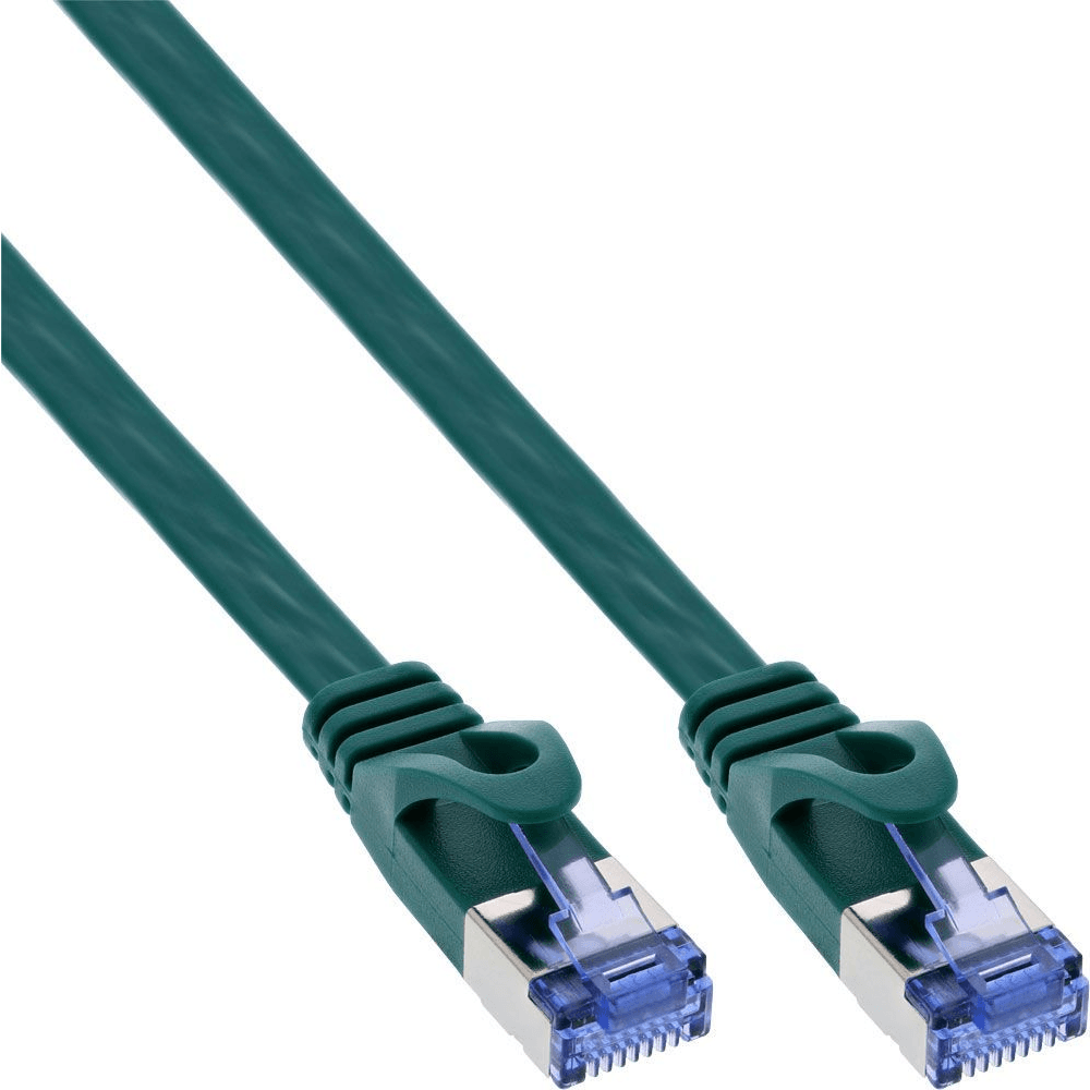InLine 71803G sieťový kábel Zelená 3 m Cat6a U/FTP (STP)