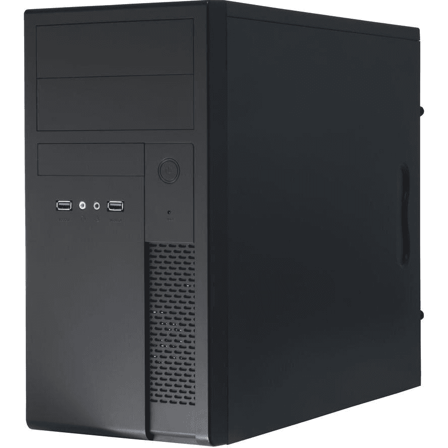 Chieftec XT-01B-350GPB počítačová skrinka Mini Tower Čierna 350 W