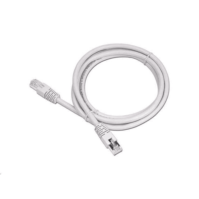 Patchcord Gembird U/UTP 5e RJ45 / RJ45 1 m sivá