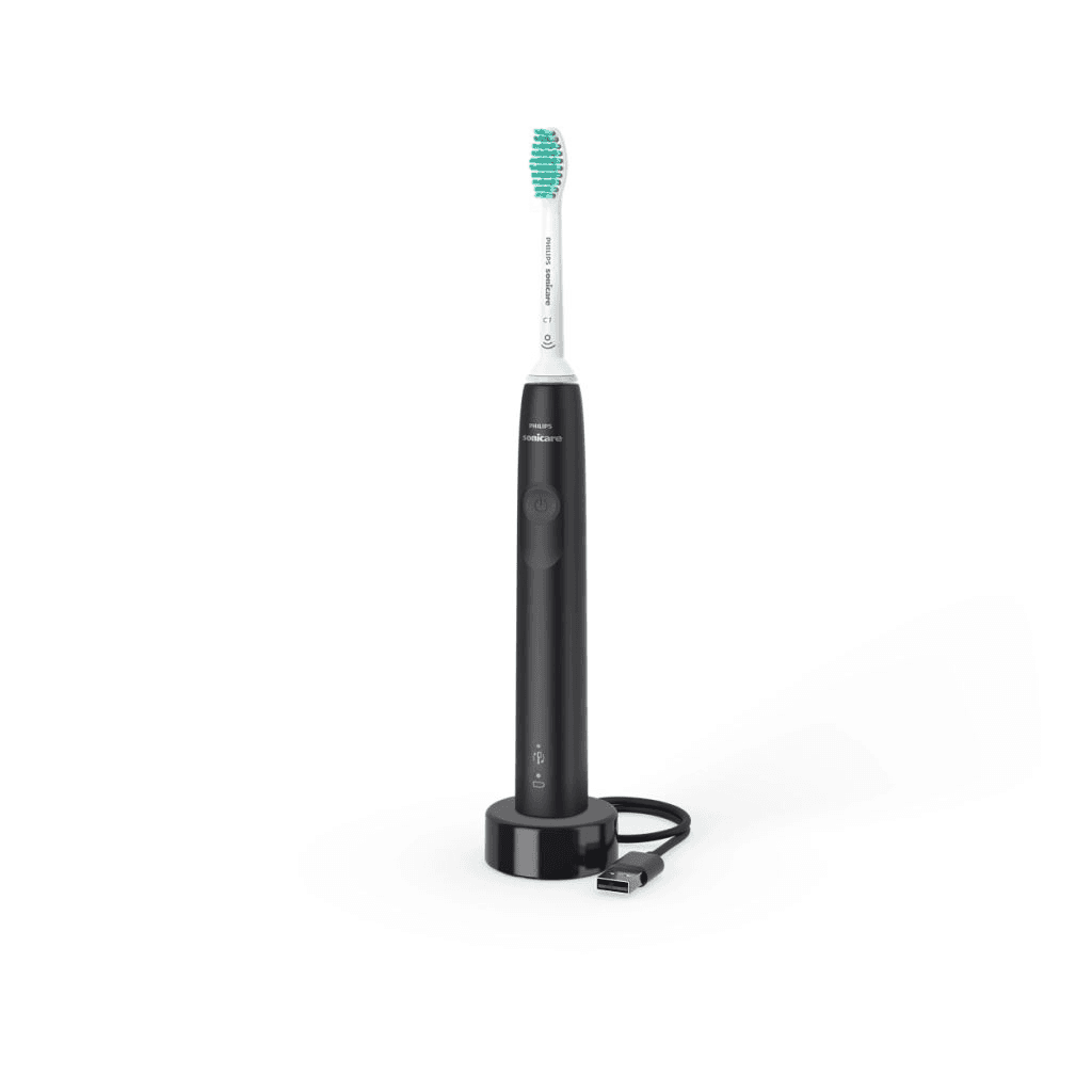 Philips 3100 series HX3671/14 elektrická zubná kefka Dospelý Sonická zubná kefka Čierna