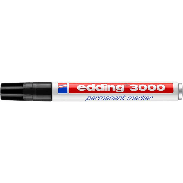 Permanentný popisovač 3000 čierna farba edding