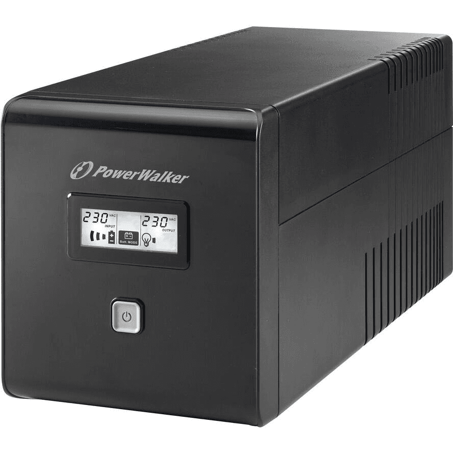Záložný zdroj UPS Power Walker Line-Interactive 1000VA 2xSCHUKO+2xIEC R