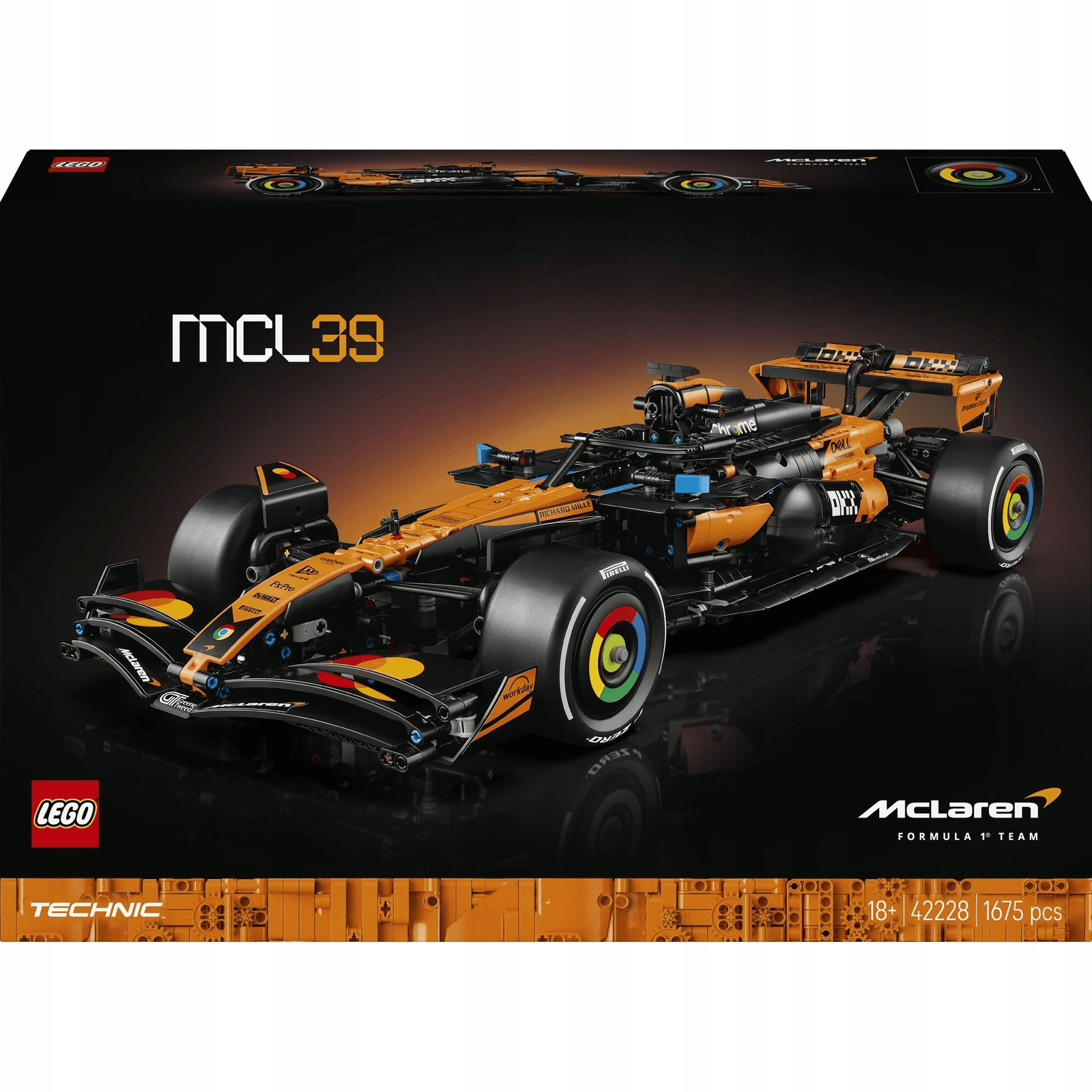 LEGO Technic 42228 LEGO Technic 42228 Bolid McLaren MCL39 F1